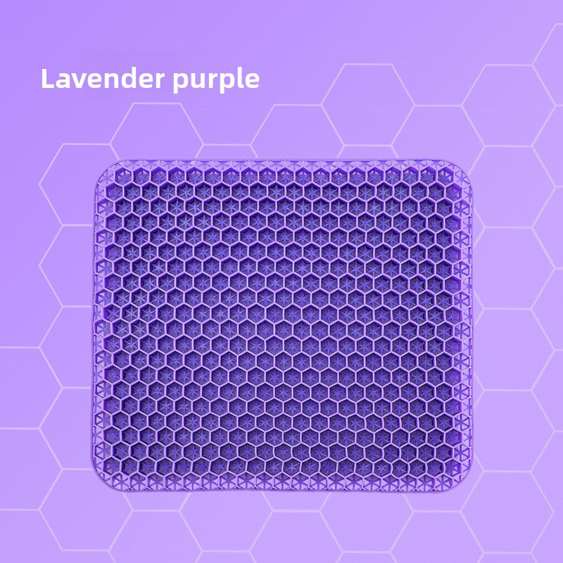 Breathable chair cushion for prolonged sitting in the office