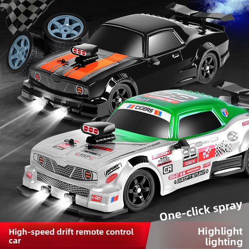 2.4G Four-Wheel Drive Remote Control Drift Car with LED Lights