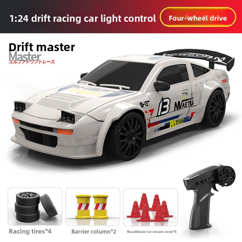 2.4G Four-Wheel Drive Remote Control Drift Car with LED Lights