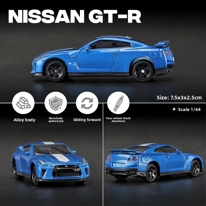 1:64 scale miniature car model