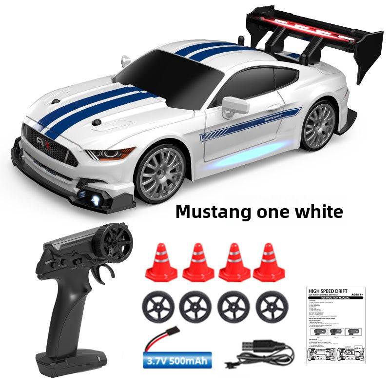 2.4G Four-Wheel Drive Remote Control Drift Car with LED Lights