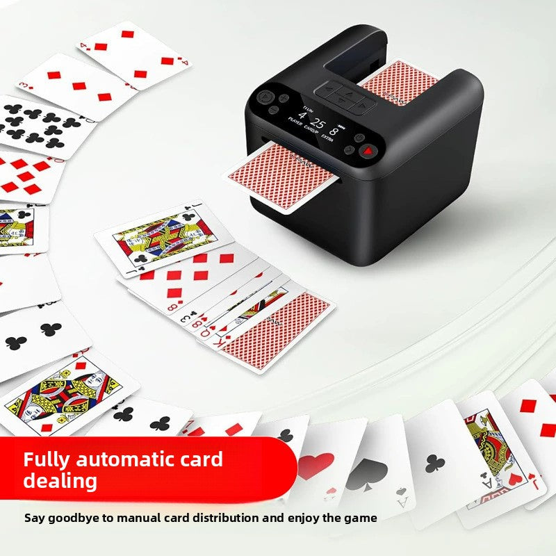 Automatic Card Shuffler and Dealer Machine for Poker UNO Games