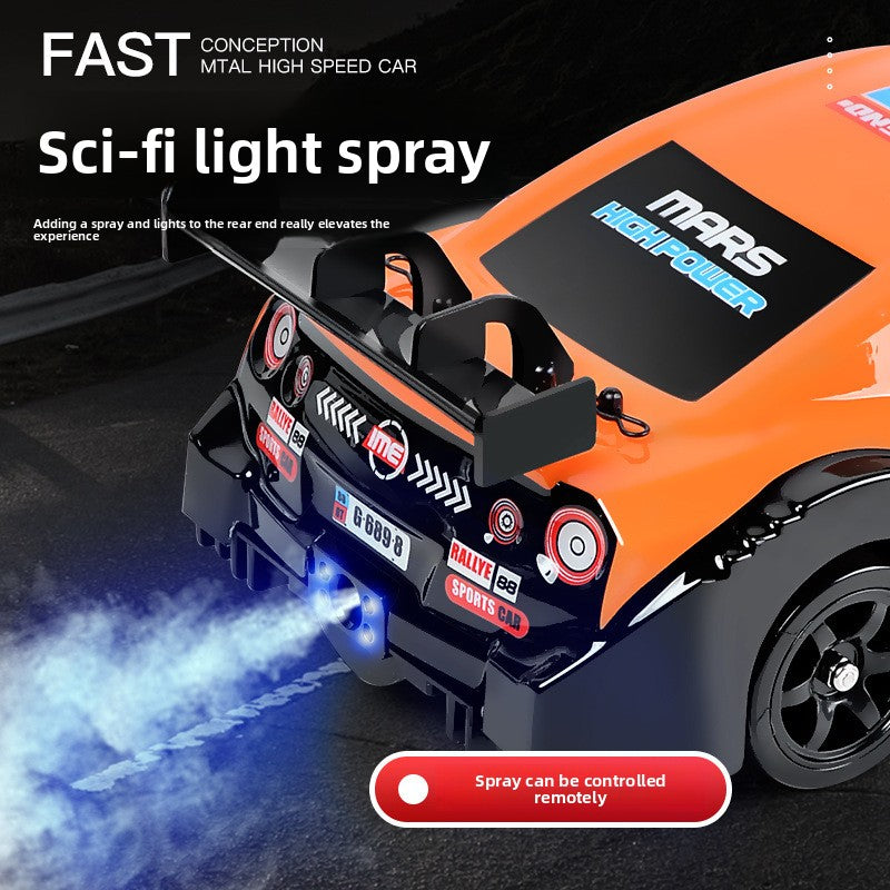 2.4G Four-Wheel Drive Remote Control Drift Car with LED Lights