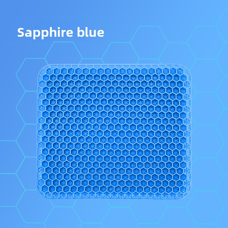 Breathable chair cushion for prolonged sitting in the office